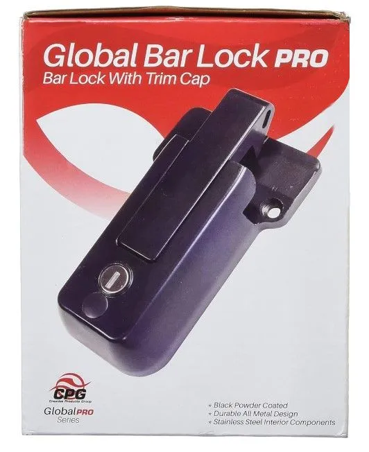 GLOBAL BAR LOCK, BLACK
